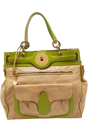 Balenciaga Pre-owned, Kobieta, Beżowy, ONE SIZE, Len, Pre-owned Leather balenciaga-bags