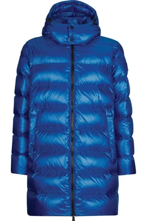 add Płaszcze, Mężczyzna, Niebieski, XL, Nylon, Płaszcz Z Połyskiem Nylonu