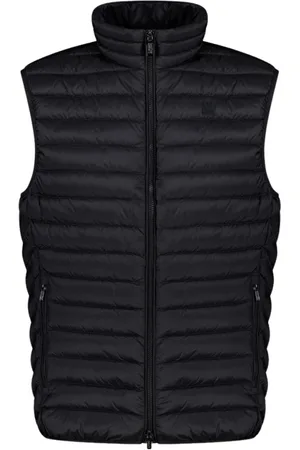 Ciesse Kurtki, Mężczyzna, Czarny, 2XL, Nylon, Astor - Kamizelka 100 gram czarna z prawdziwym puchem 800 fill power