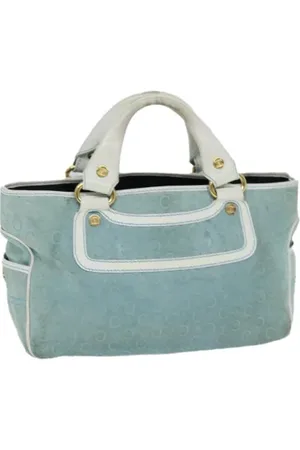 Céline Pre-owned, Kobieta, Niebieski, ONE SIZE, Pre-owned Suede celine-bags