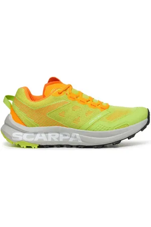 Scarpa Sport, Kobieta, Wielobarwność, 39 EU, Żółte płaskie buty z ochronnymi poduszkami