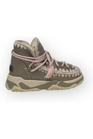 Mou Buty, Kobieta, Zielony, 36 EU, Stylowe Botki Trainer 02