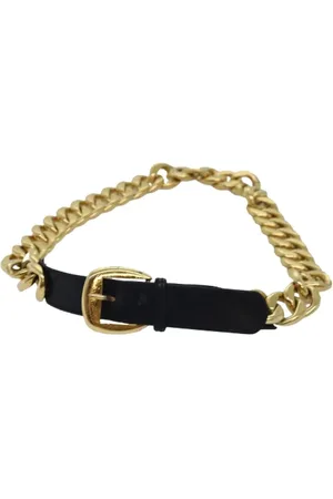 CHANEL Pre-owned, Kobieta, Żółty, ONE SIZE, Pre-owned Metal belts