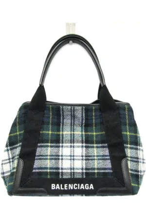 Balenciaga Pre-owned, Kobieta, Wielobarwność, ONE SIZE, Len, Pre-owned Wool balenciaga-bags