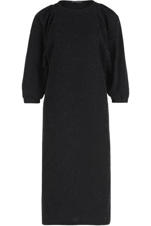 Betty Barclay Sukienki, Kobieta, Czarny, S, Elegancka sukienka z dżerseju z 3/4 rękawami