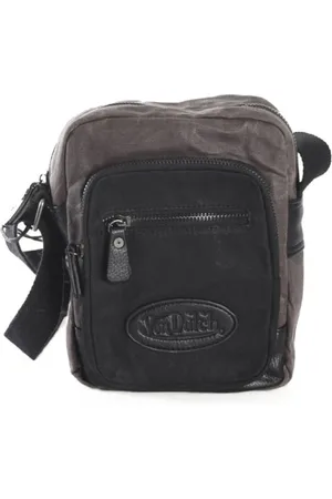Von Dutch Torebki, Mężczyzna, Szary, ONE SIZE, Kiddy Torba na ramię - Czarna