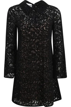 Moschino Sukienki, Kobieta, Czarny, S, Czarna Sukienka Abito