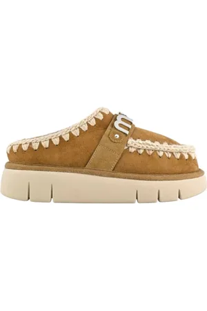 Mou Buty, Kobieta, brązowy, 40 EU, Metallic Logo Bounce Chodak