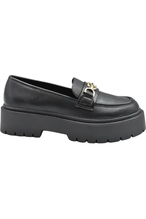 Twin-Set Buty, Kobieta, Czarny, 36 EU, Czarne Sznurowane Buty Elegancki Styl
