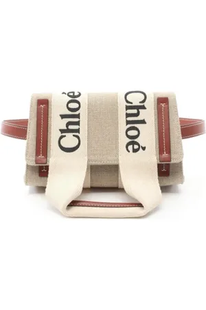 Chloé Pre-owned, Kobieta, Beżowy, ONE SIZE, Pre-owned Leather crossbody-bags
