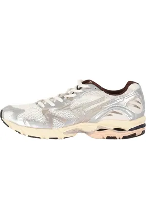 Mizuno Buty, Mężczyzna, Biały, 43 EU, Zamsz, Wave Rider Chunky Sneakers