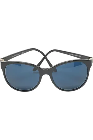 Ralph Lauren Pre-owned, Kobieta, Czarny, ONE SIZE, Pre-owned Acetate sunglasses