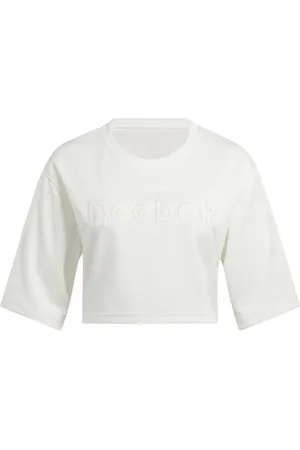 Reebok Koszulki, Kobieta, Biały, M, Koszule