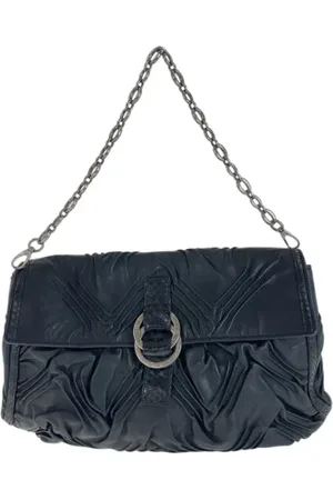 Bvlgari Pre-owned, Kobieta, Czarny, ONE SIZE, Pre-owned skórzane torby na ramię