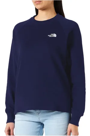 The North Face Koszulki, Kobieta, Niebieski, S, Bawełna, Basic Logo Sweatshirt