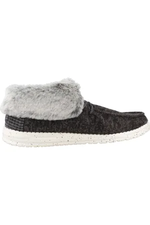 Hey dude Buty, Kobieta, Czarny, 37 EU, Składane Buty Zimowe
