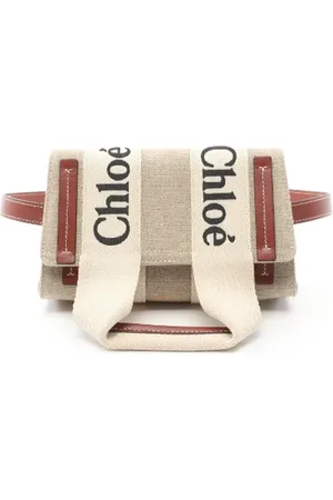 Chloé Pre-owned, Kobieta, Beżowy, ONE SIZE, Pre-owned Canvas crossbody-bags