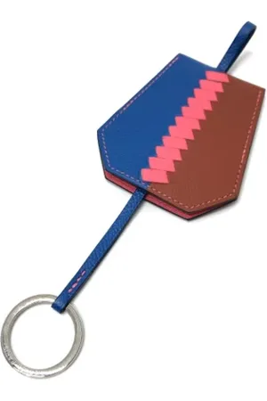 Hermès Pre-owned, Kobieta, Niebieski, ONE SIZE, Pre-owned Leather key-holders
