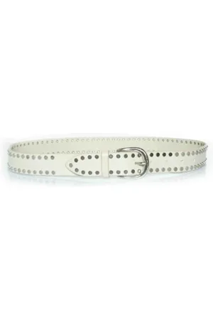 Isabel Marant Pre-owned, Kobieta, Biały, ONE SIZE, Skóra, Pre-owned Leather belts