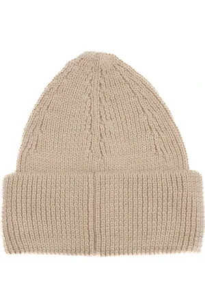 Roberto Collina Akcesoria, unisex, Beżowy, ONE SIZE, Żakardowy Słuchawki z wełny merynos Elfenben