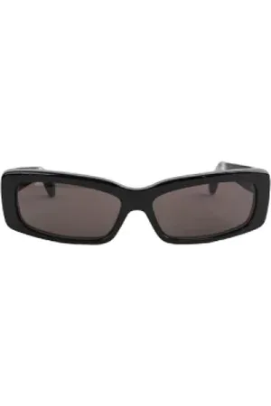 Balenciaga Pre-owned, Kobieta, Czarny, ONE SIZE, Len, Pre-owned Plastic sunglasses
