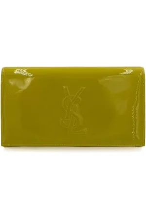 Saint Laurent Pre-owned, Kobieta, Żółty, ONE SIZE, Pre-owned Leather clutches