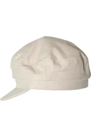 Isabel Marant Pre-owned, Kobieta, Beżowy, ONE SIZE, Bawełna, Pre-owned Cotton hats