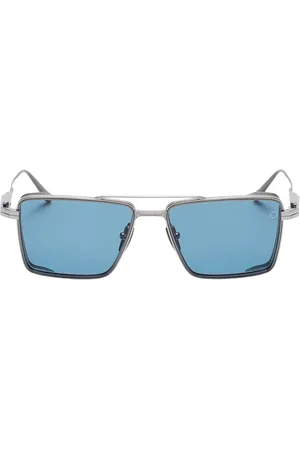 AKONI Akcesoria, Mężczyzna, Czarny, ONE SIZE, Okulary w stylu vintage w kolorze czarnym