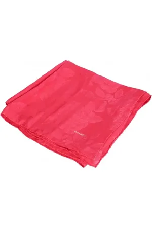 CHANEL Pre-owned, Kobieta, Różowy, ONE SIZE, Pre-owned Silk scarves