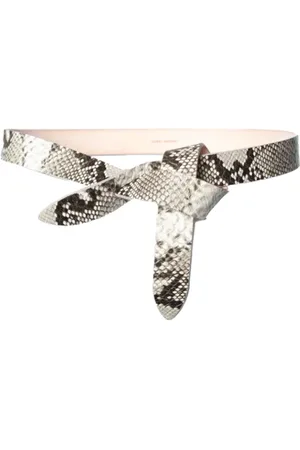 Isabel Marant Pre-owned, Kobieta, Beżowy, ONE SIZE, Skóra, Pre-owned Leather belts