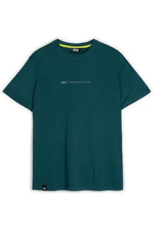 Munich Koszulki, Mężczyzna, Zielony, XL, Urban Printed T-shirt w Petroleum