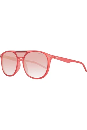 Polaroid Akcesoria, unisex, Czerwony, ONE SIZE, Czerwone Unisex Okulary przeciwsłoneczne Acetate
