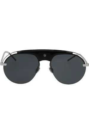 Dior Pre-owned, Kobieta, Czarny, ONE SIZE, Pre-owned Silver sunglasses