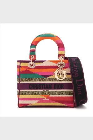 Dior Pre-owned, Kobieta, Wielobarwność, ONE SIZE, Pre-owned Canvas handbags