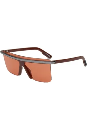 Kenzo Akcesoria, Kobieta, brązowy, ONE SIZE, Brązowo-srebrne okulary przeciwsłoneczne