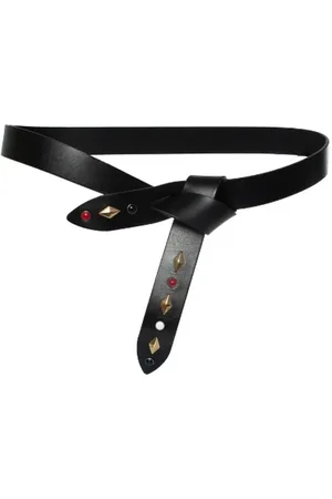Isabel Marant Pre-owned, Kobieta, Czarny, ONE SIZE, Skóra, Pre-owned Leather belts
