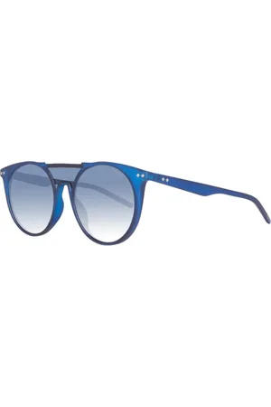 Polaroid Akcesoria, unisex, Niebieski, ONE SIZE, Niebieskie Unisex Okulary przeciwsłoneczne Materiał Acetatowy