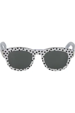 Saint Laurent Pre-owned, Kobieta, Szary, ONE SIZE, Pre-owned Fabric sunglasses