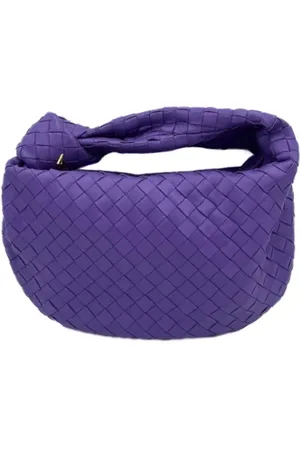 Bottega Veneta Pre-owned, Kobieta, Fioletowy, ONE SIZE, Pre-owned Skórzane torebki