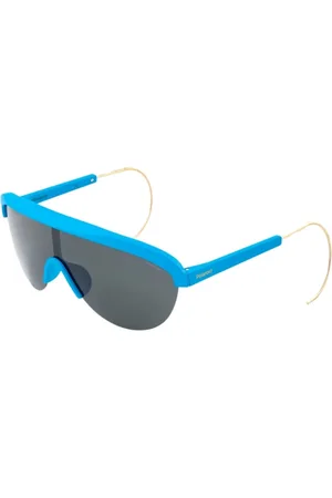 Polaroid Akcesoria, unisex, Niebieski, ONE SIZE, Niebieskie Plastikowe Unisex Okulary przeciwsłoneczne