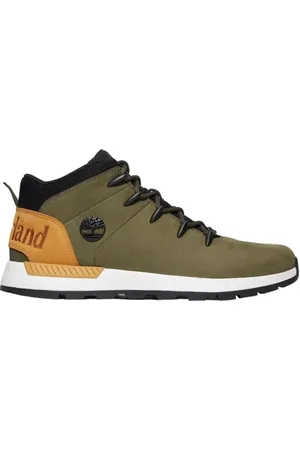 Timberland Buty, Mężczyzna, Zielony, 41 1/2 EU, Leaf Mid Lace Sneaker