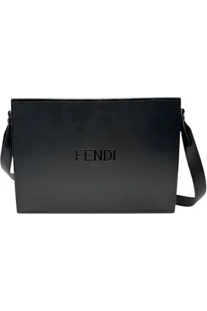 Fendi Pre-owned, Mężczyzna, Czarny, ONE SIZE, Pre-owned Leather fendi-bags