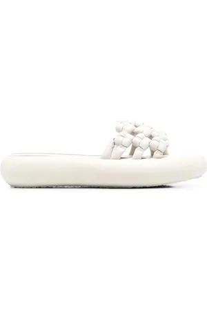 vic matiè Buty, Kobieta, Biały, 37 1/2 EU, Casual białe mules sandały