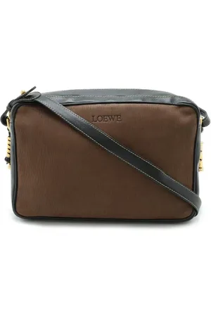 Loewe Pre-owned, Kobieta, Czarny, ONE SIZE, Skóra, Pre-owned skórzane torby na ramię
