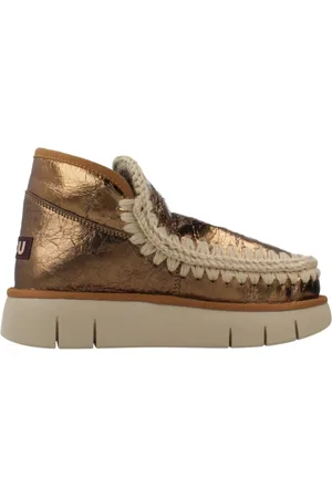 Mou Buty, Kobieta, Żółty, 39 EU, Zimowe Buty Eskimo Bounce Sneaker