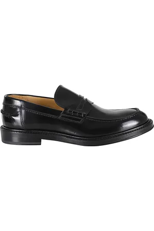 Corvari Buty, Mężczyzna, Czarny, 43 1/2 EU, Loafer z szczotkowanej skóry