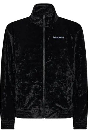 MC2 SAINT BARTH Bluzy, Kobieta, Czarny, M, Stylowy Sweter z Poliestru i Elastanu