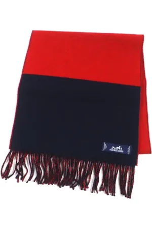 Hermès Pre-owned, Mężczyzna, Niebieski, ONE SIZE, Pre-owned Fabric scarves