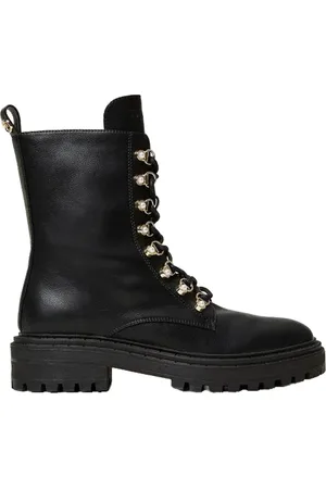 Twin-Set Buty, Kobieta, Czarny, 36 EU, Modne Buty - 100% Skład