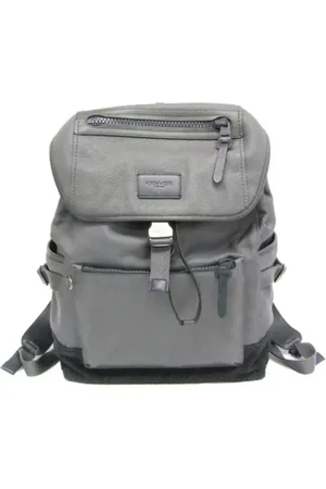 Coach Pre-owned, Kobieta, Szary, ONE SIZE, Pre-owned Suede backpacks